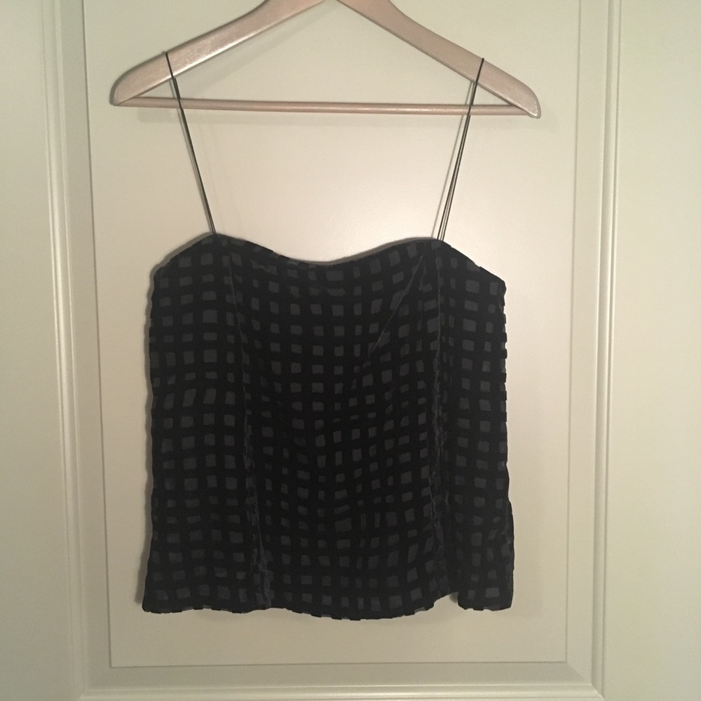 Zara velvet tank